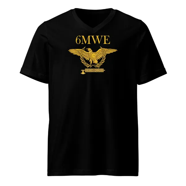 6MWE Eagle - Mens • T-shirt • V-neck • Premium