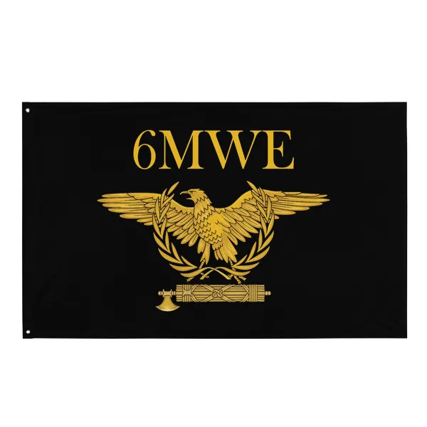 6MWE Eagle - Flag • Small