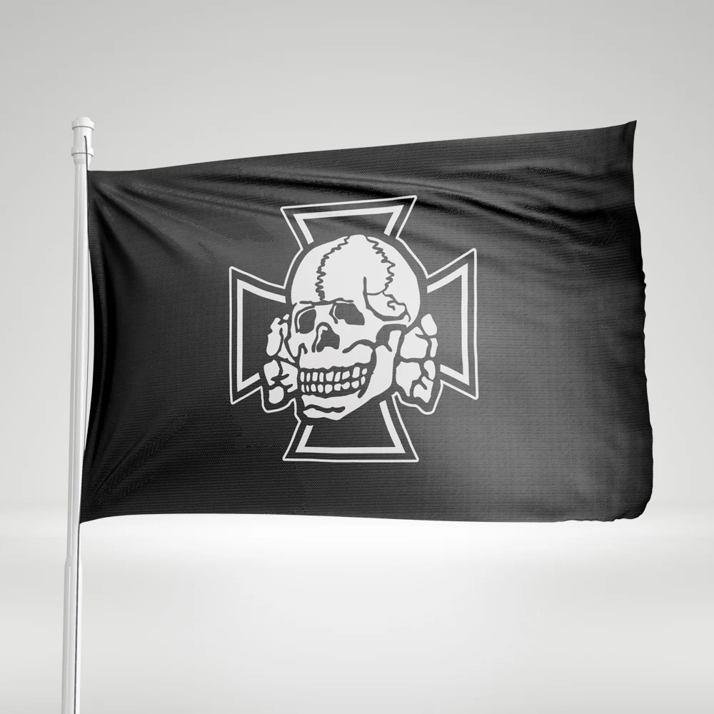 Iron Cross Totenkopf • Flag