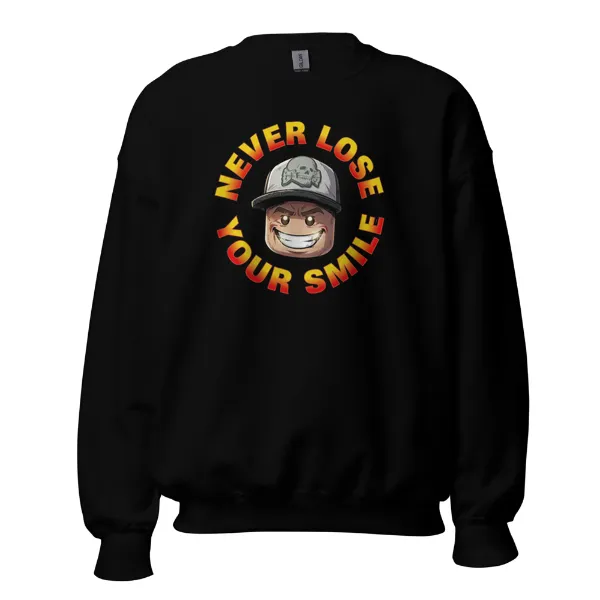 Never Lose Your Smile - Lego Waldo - Mens • Sweater • Basic