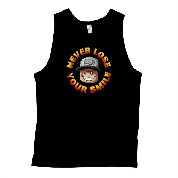 Never Lose Your Smile - Lego Waldo - Mens • Tank Top • Basic