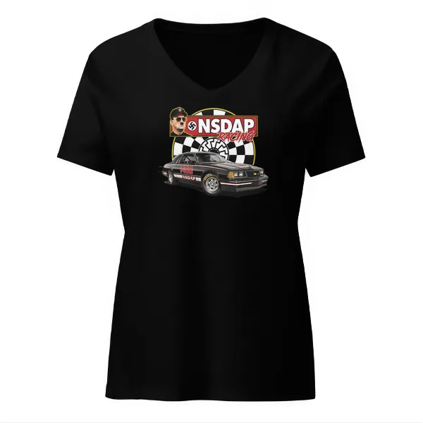 NSDAP Racing - Ladies • T-shirt • V-neck • Premium