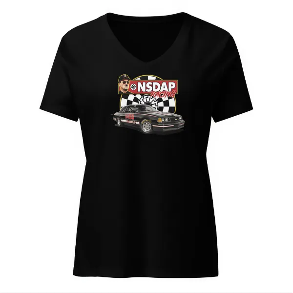 NSDAP Racing - Ladies • T-shirt • V-neck • Basic