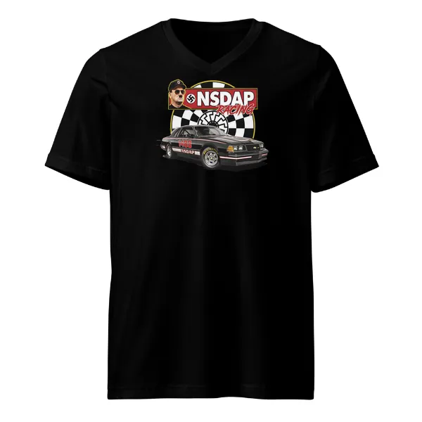 NSDAP Racing - Mens • T-shirt • V-neck • Basic