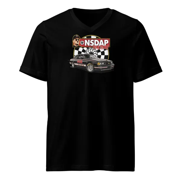 NSDAP Racing - Mens • T-shirt • V-neck • Premium